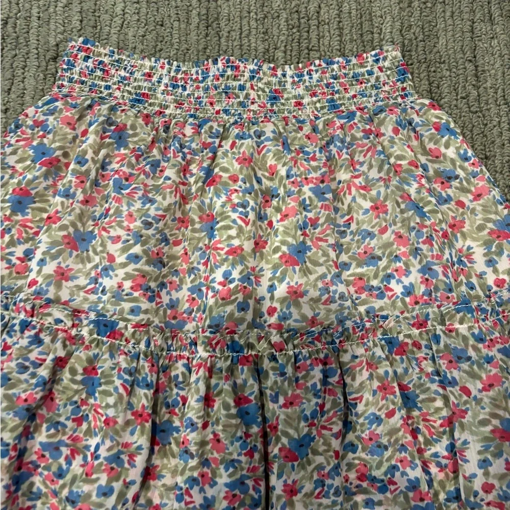 BB Dakota ruffle floral skirt lined mini - Picture 10 of 14